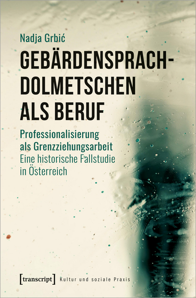 Cover of book: Gebärdensprachdolmetschen als Beruf