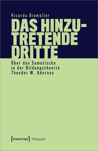 Cover of book: Das hinzutretende Dritte