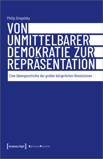 Cover des Buchs: Von unmittelbarer Demokratie zur Repräsentation