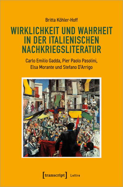 Cover of book: Wirklichkeit und Wahrheit in der italienischen Nachkriegsliteratur