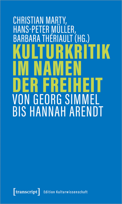 Cover des Buchs: Kulturkritik im Namen der Freiheit