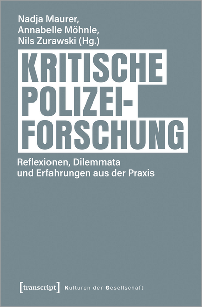 Cover of book: Kritische Polizeiforschung