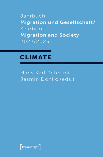 Cover des Buchs: Jahrbuch Migration und Gesellschaft / Yearbook Migration and Society 2022/2023
