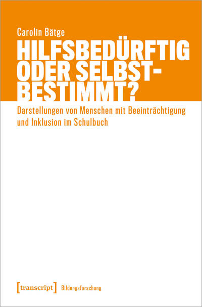Cover of book: Hilfsbedürftig oder selbstbestimmt?