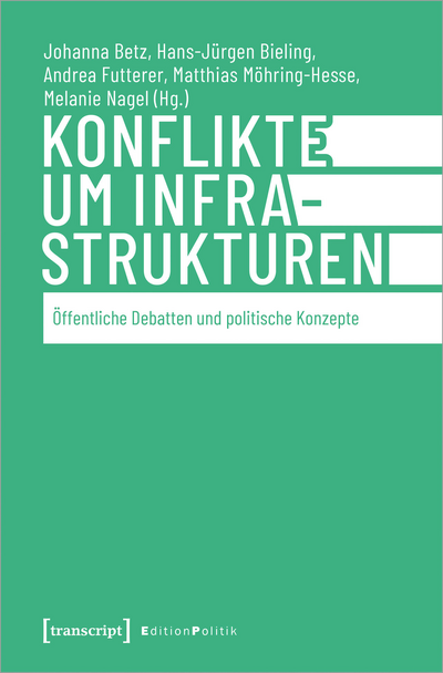 Cover des Buchs: Konflikte um Infrastrukturen