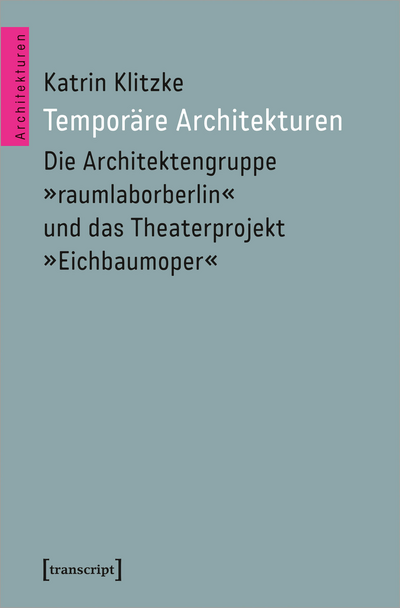 Cover des Buchs: Temporäre Architekturen