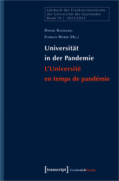 Cover des Buchs: Universität in der Pandemie / L'Université en temps de pandémie