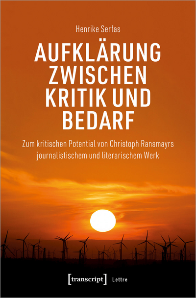 Cover of book: Aufklärung zwischen Kritik und Bedarf