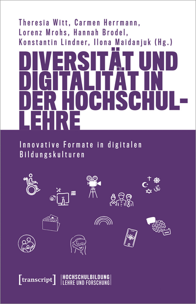 Cover des Buchs: Diversität und Digitalität in der Hochschullehre