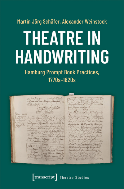 Cover of book: Theatre in Handwriting