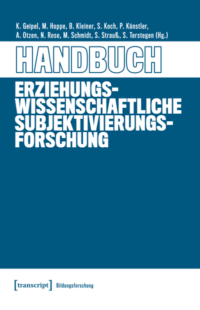 Cover of book: Handbuch Erziehungswissenschaftliche Subjektivierungsforschung