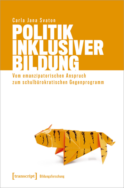 Cover of book: Politik Inklusiver Bildung