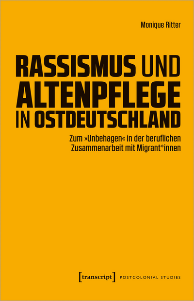 Cover of book: Rassismus und Altenpflege in Ostdeutschland