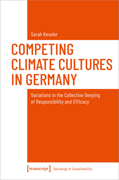 Cover des Buchs: Competing Climate Cultures in Germany