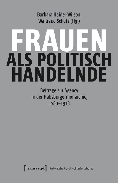 Cover of book: Frauen als politisch Handelnde