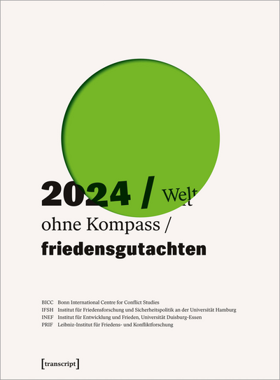 Cover of book: Friedensgutachten 2024