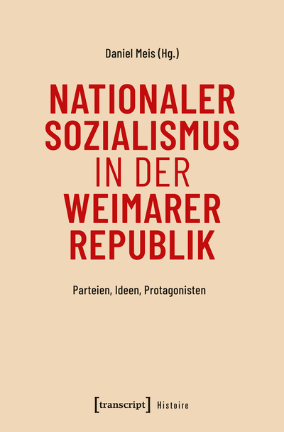 Cover des Buchs: Nationaler Sozialismus in der Weimarer Republik