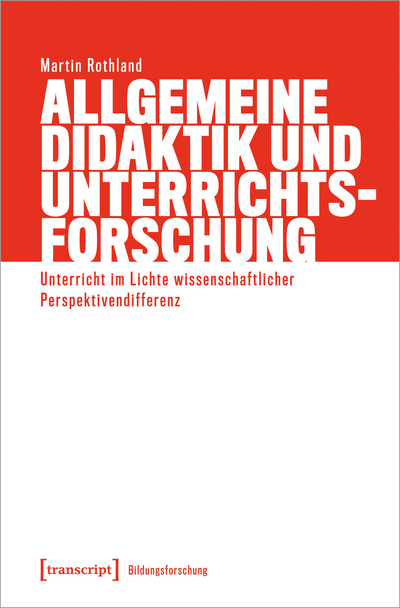 Cover of book: Allgemeine Didaktik und Unterrichtsforschung