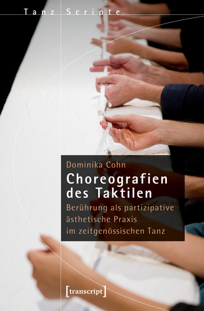 Cover of book: Choreografien des Taktilen