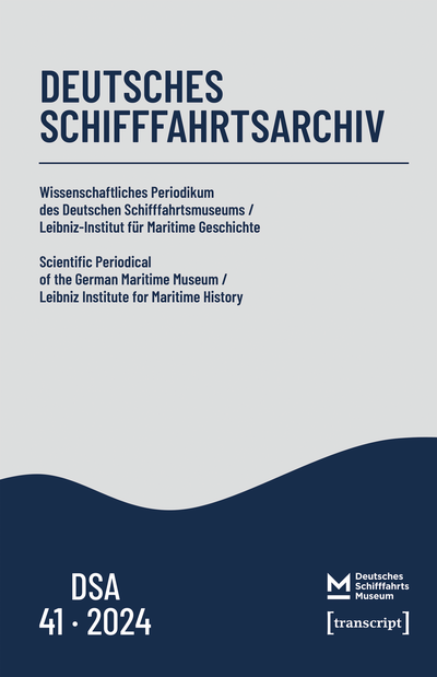 Cover des Buchs: Deutsches Schifffahrtsarchiv 41, 2024