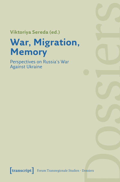 Cover des Buchs: War, Migration, Memory