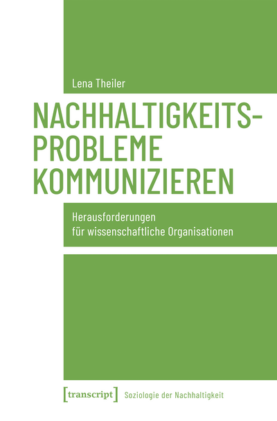 Cover des Buchs: Nachhaltigkeitsprobleme kommunizieren