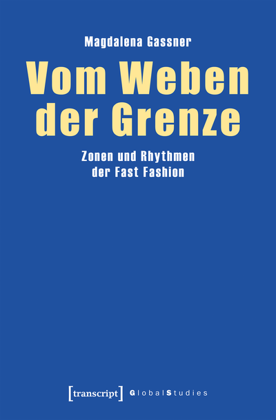 Cover of book: Vom Weben der Grenze