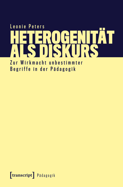 Cover of book: Heterogenität als Diskurs