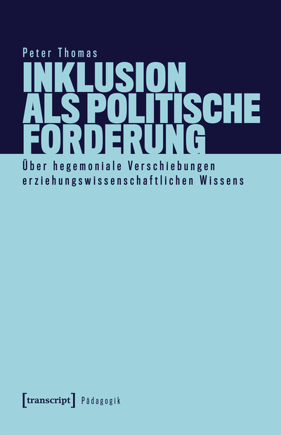 Cover of book: Inklusion als politische Forderung
