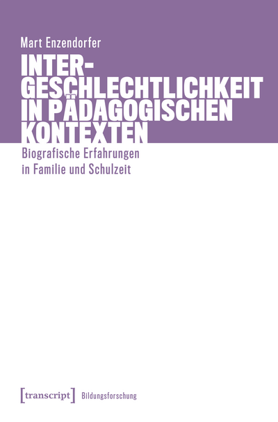 Cover of book: Intergeschlechtlichkeit in pädagogischen Kontexten
