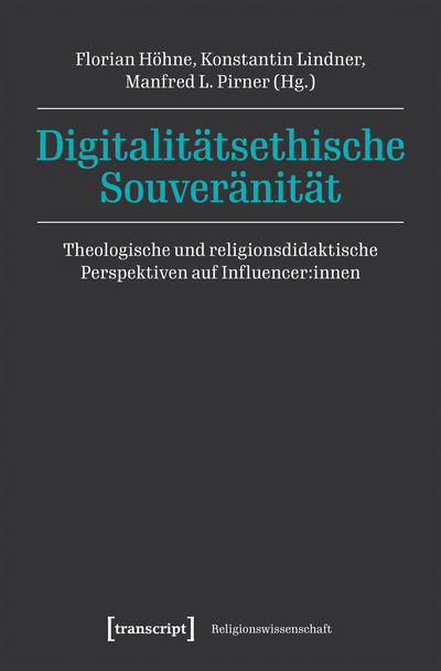 Cover des Buchs: Digitalitätsethische Souveränität