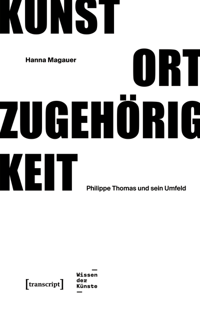 Cover des Buchs: Kunst – Ort – Zugehörigkeit