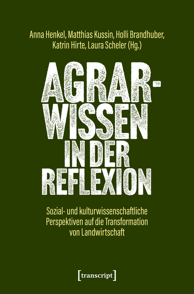 Cover of book: Agrarwissen in der Reflexion