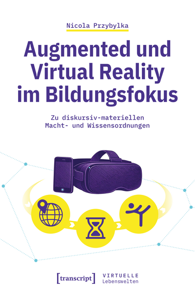 Cover of book: Augmented und Virtual Reality im Bildungsfokus