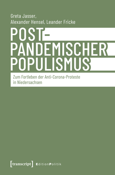 Cover of book: Postpandemischer Populismus