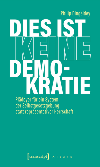 Cover des Buchs: Dies ist keine Demokratie