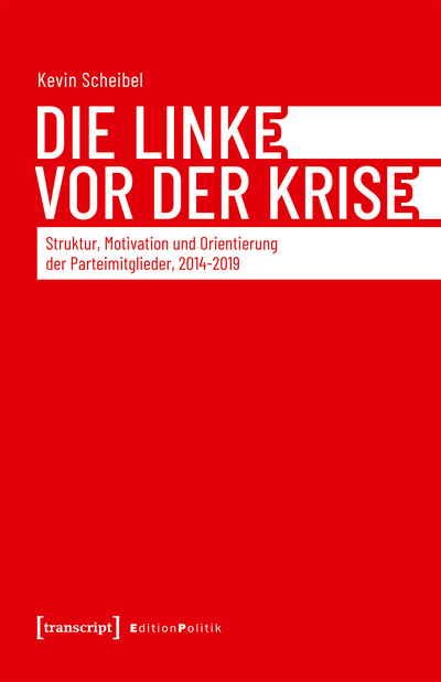 Cover of book: DIE LINKE vor der Krise