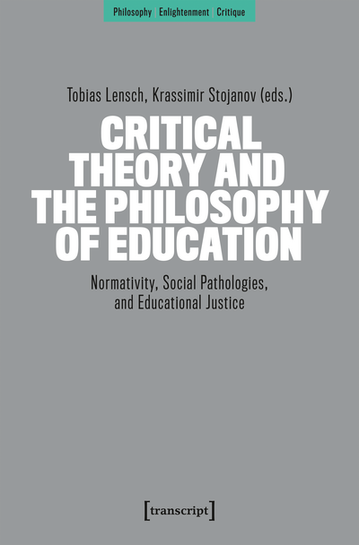 Cover des Buchs: Critical Theory and the Philosophy of Education