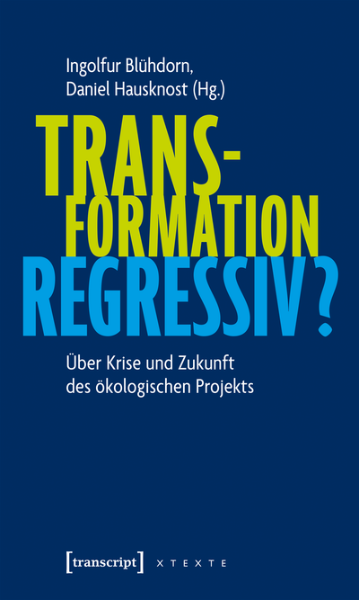 Cover des Buchs: Transformation regressiv?