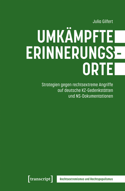Cover des Buchs: Umkämpfte Erinnerungsorte