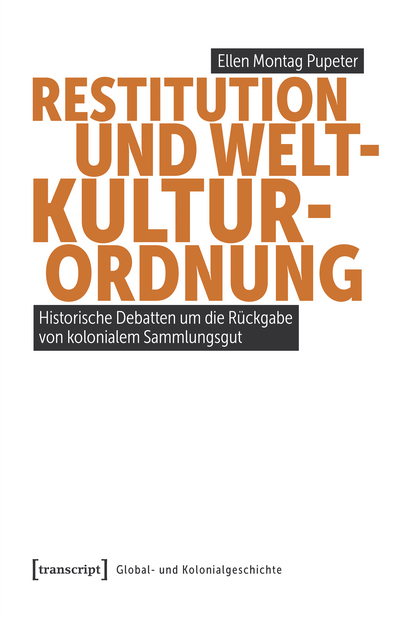 Cover des Buchs: Restitution und Weltkulturordnung