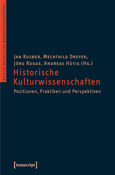 Cover des Buchs: Historische Kulturwissenschaften