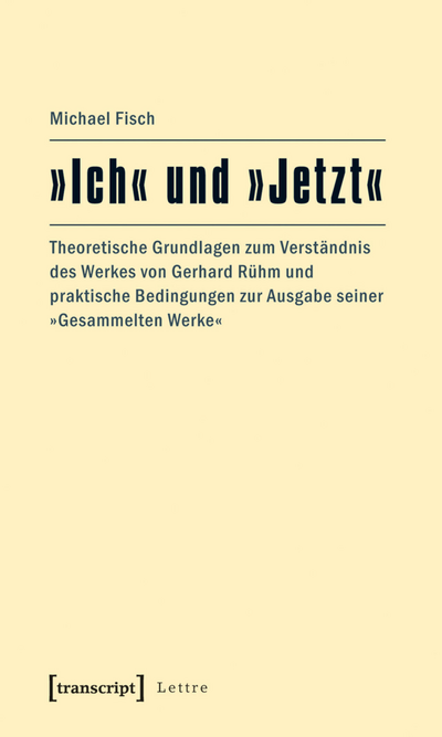 Cover of book: »Ich« und »Jetzt«