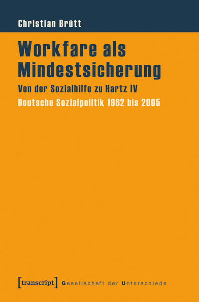 Cover of book: Workfare als Mindestsicherung