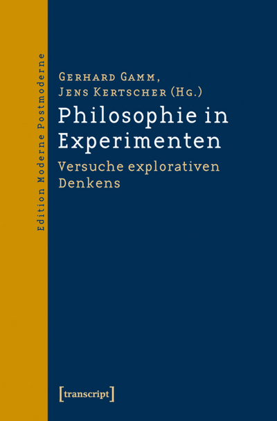 Cover des Buchs: Philosophie in Experimenten