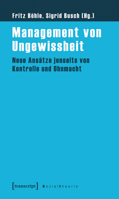 Cover des Buchs: Management von Ungewissheit