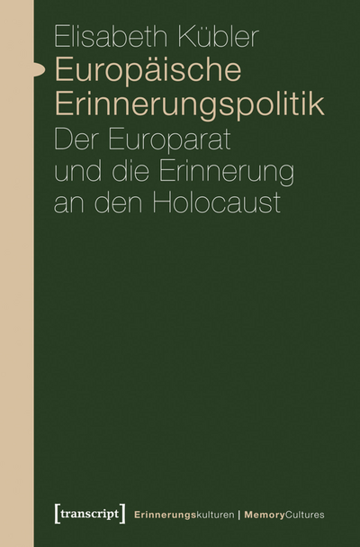 Cover of book: Europäische Erinnerungspolitik