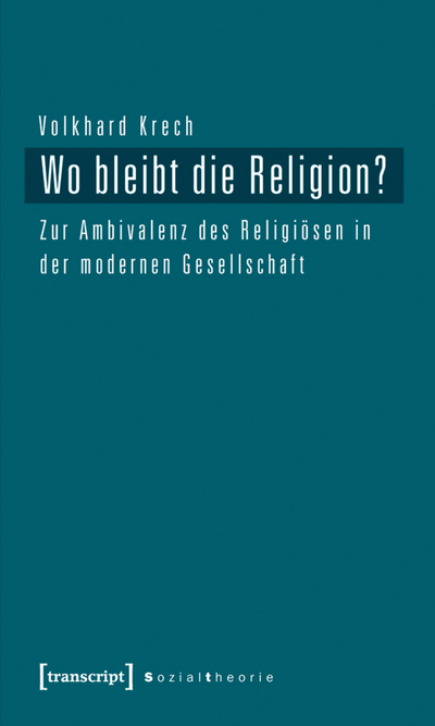 Cover of book: Wo bleibt die Religion?