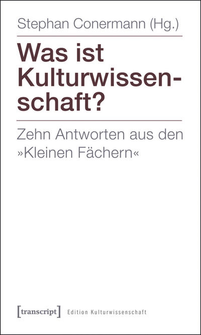Cover des Buchs: Was ist Kulturwissenschaft?