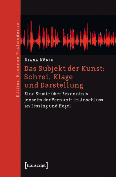 Cover des Buchs: Das Subjekt der Kunst: Schrei, Klage und Darstellung